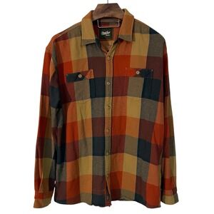 Howler Bros Rodanthe Blanket Flannel Riddell Plaid Northwood Shirt Cabin XL